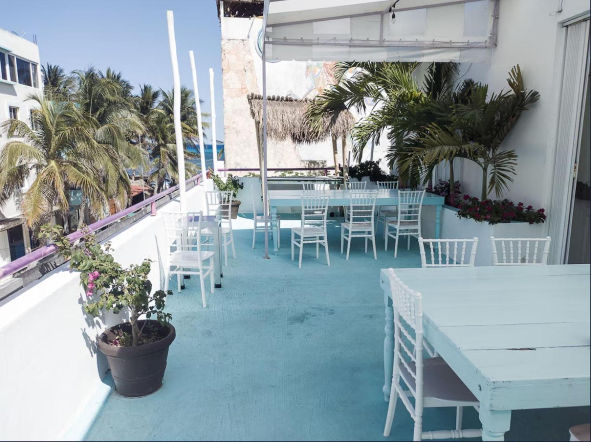 Hostal Del Mar Playa del Carmen Esterno foto